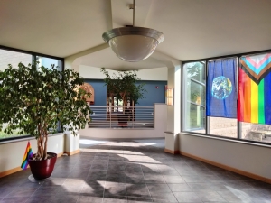 View toward Classroom Hallway